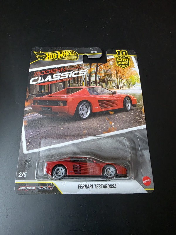 Hot Wheels Ferrari Testarossa