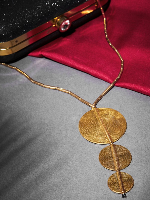 3 Round Pendent pure brass