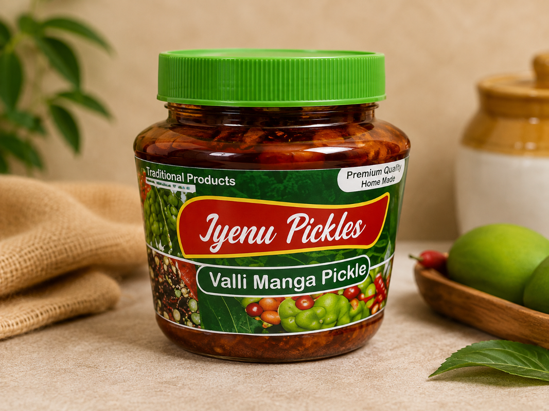Vine Mango Pickle (Valli Manga Achar) - 200G