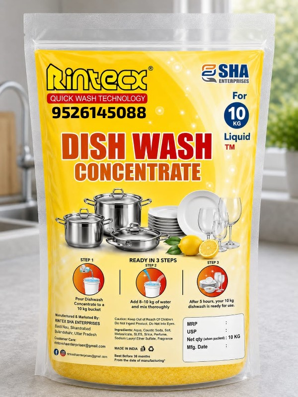 Rintecx Dish Wash Concentrate Gel _ 1Kg
