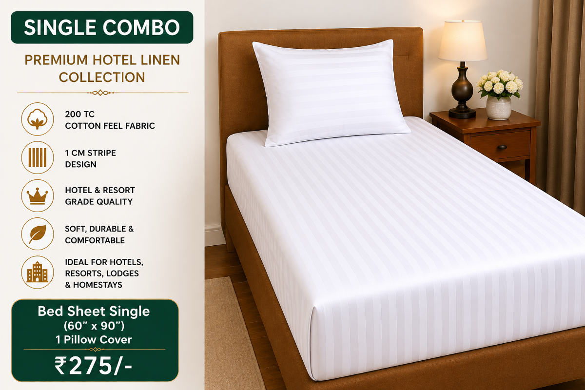 Single Combo Bed Sheet