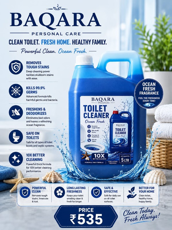 Ocean Fresh Toilet Cleaner (5 L)